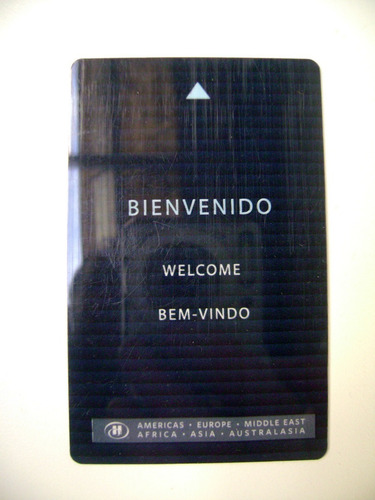 Tarjeta Llave Hotel Hilton Internacional Lujo Coleccio Boedo (Usado)