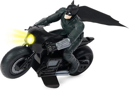 Batman Moto A Radio Control Pelicula Con Figura Luz Dc Comic | Envío gratis