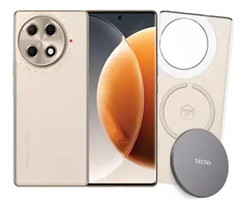 Tecno Camon 30s Pro 4 256gb Dorado 8gb Ram Carga Inalámbrica