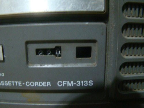 Rádio Sony Cfm 313 S , Para Conserto , Ler Descrição (Usado)
