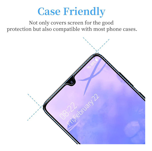 Funda Uso Rudo Carcasa Para Oneplus Nord N20 Se +mica Azul Oneplus Nord N20 Se