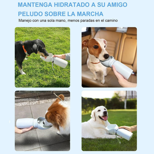 . Botella De Agua De Silicona Para Perros,fuente Dagua