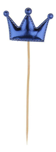 40 Piezas Pu Cake Topper De Cumpleaños Cupcake Picks