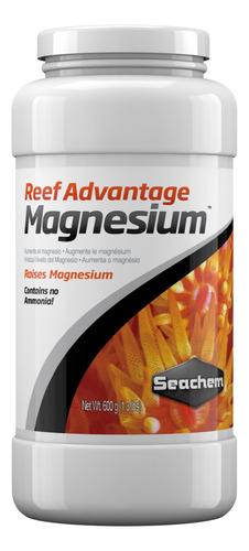 Reef Advantage Magnesium 600gr Magnesio Agua Acuario Marino 