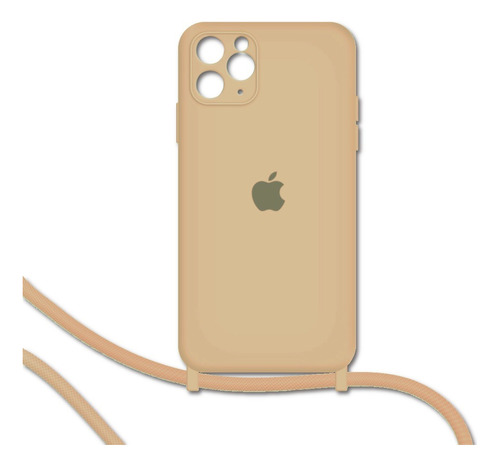 Funda Silicona Con Correa Para iPhone 14 Pro 