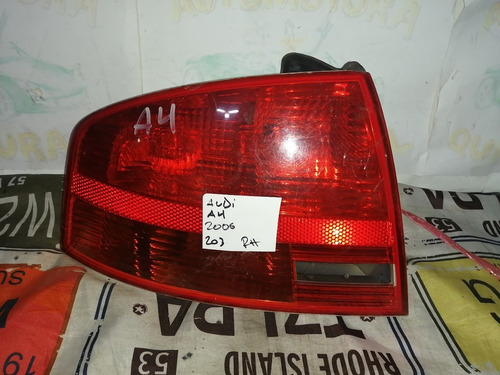 Foco Trasero Derecho Audi A4 2006 