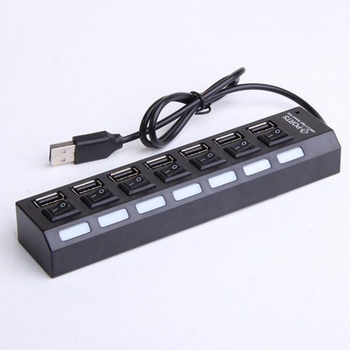 Adaptador De Expansión Divisor De Concentrador Múltiple