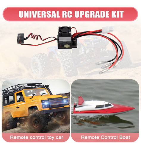 Controlador De Velocidad Rc De Alto Voltaje Esc Con Escobill