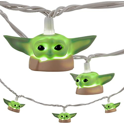 Star Wars Baby Yoda - Cadena De Luces The Mandalorian, The C