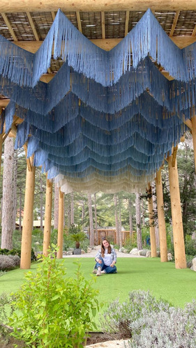 Decoración Macramé Techos High Para Spa, Hoteles Y Hogares