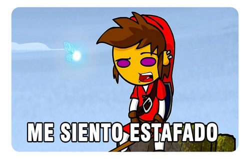 Sticker Meme Me Siento Estafado Tarjeta Bip/debito
