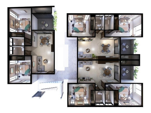 Imagen 8 de 8 de Departamentos En Venta En Altamura, Santa Gertrudis Copo