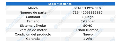 Jgo Bujes Árbol Levas Std F-250 97 Al 01 Sealed Power