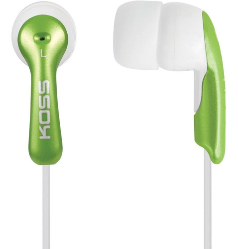 Fone De Ouvido In-ear Fit For Life Koss Mirage G Verde