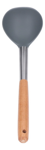 Cucharón Para Sopa, Suave Y Duradero, De Silicona, Mango De