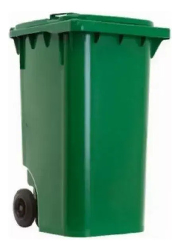 Lixeira Grande 240l - Coletor Lixo Com Rodas