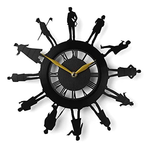 Reloj De 12 Médicos, Reloj Dr Who, Decoración De Pared, Idea