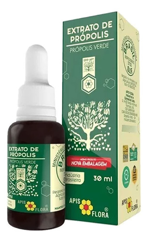 Própolis Verde Extrato Apis Flora Saúde Imunidade 30ml