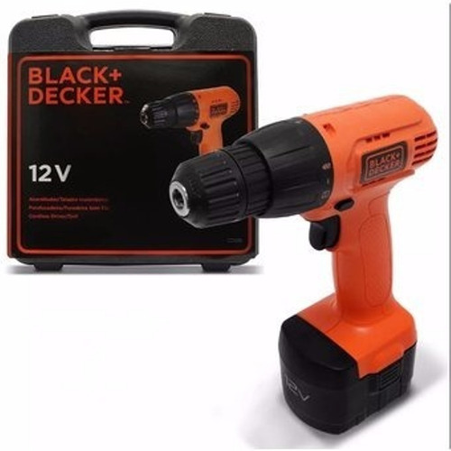 Taladro Atornillador 12v Black Decker Cd121k 