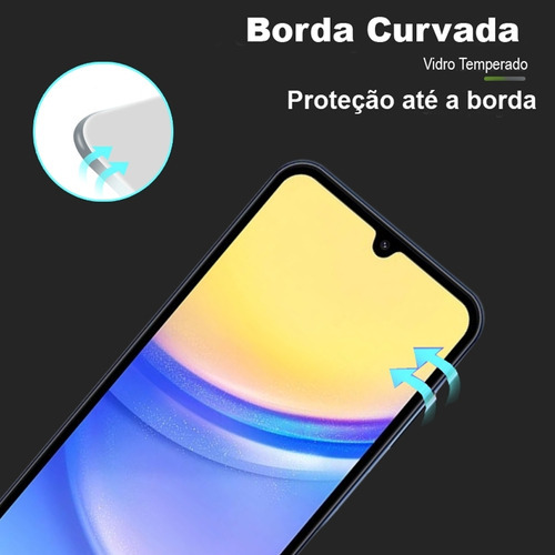 Película Vidro 3d Para Samsung A22 4g Anti-impacto