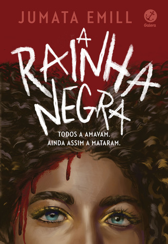 A rainha negra, de Jumata Emill. Editora Galera, capa mole, edição 1 em português, 2024