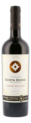 Vino Tinto Santa Digna Cabernet Gran Rva. 750 Ml