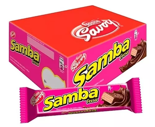 Dulce, Chocolate Venezolano Importado Nestlé® Savoy® Samba