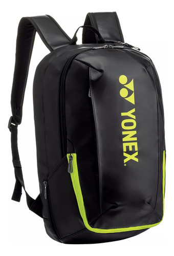 Mochila Yonex Active Raquetera P/ Raqueta Tenis Black / Lime Green