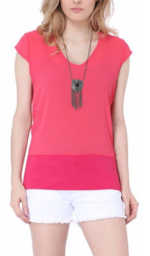 Blusa By Isabella Fiorentino Pink E Malva Malwee