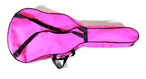 Imagem 2 de 3 de Capa De Violão Classico Em Nylon Rosa R1634