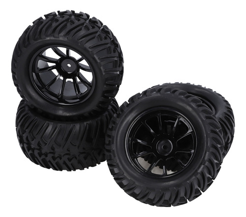 Juego De Ruedas Y Neumáticos Hex Rc De 12 Mm Para Camión, 4