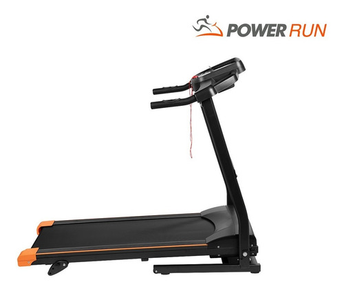 Caminadora Motorizada Power Run 1.5 Hp Total Gym Cv Directo Color Negro