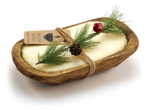 Dough Bowl Candle Company Vela De Arbol De Navidad, Vela De