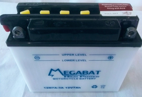 Batería Megabat 12n7a 3a Retirando Por Caseros