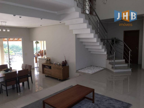 Sobrado Com 4 Dormitórios À Venda, 560 M² Por R$ 1.300.000,00 - Condomínio Parque Vale Dos Lagos - Jacareí/sp - So0488