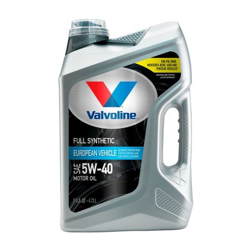 Aceite de motor 5W-40 Valvoline European Vehicle 4.73 litros
