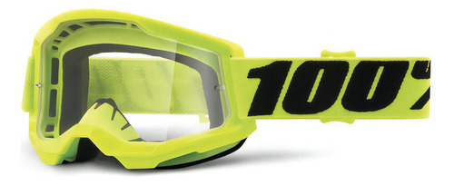 Strata 2 Goggle Fluo/yellow - Clear Lens Color De La Lente Claro Color Del Armazón Amarillo Talla Unitalla