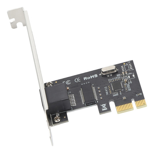 Placa De Rede Pcie X1 Gigabit Pc Rtl8111e 1000m Single Rj45