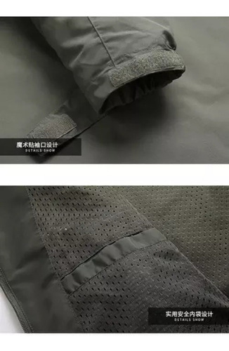 Chaqueta Impermeable Y Transpirable A Prueba De Viento