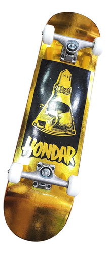 Tabla De Skate Armada Hondar Gold 32x8  Pulgadas + Llave T