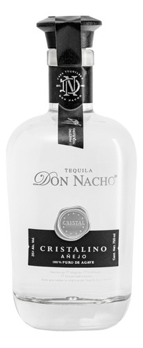 Tequila Don Nacho Cristal Añejo 100% Puro De Agave 750ml