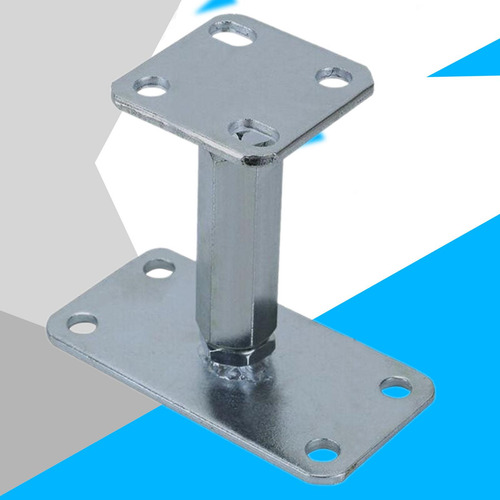 Soporte De Base De Poste De Base Elevada Ajustable, Soporte