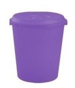 Recipiente Residuos C/tapa 8 L.