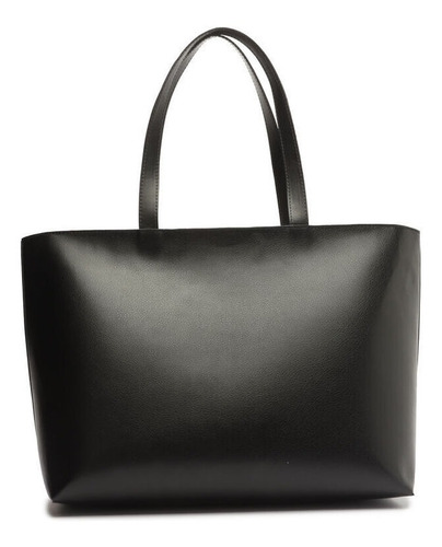 Imagem 3 de 6 de Bolsa Feminina Shopping Grande Alça De Ombro Preto My Shoes