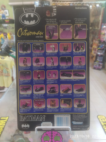 Dc Comics, Batman Returns Series, Catwoman Action Figura (Usado)