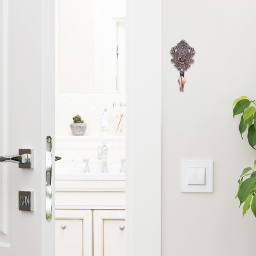 Funda Para Cortinas De Aleación De Zinc Vintage Con Estampad