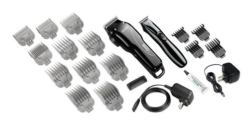 Imagen 3 de 6 de Combo Máquinas Andis Inalámbrica Li + Patillera D8 Barberia