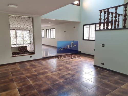 Sobrado Com 3 Dormitórios, 600 M² - Venda Por R$ 2.500.000,00 Ou Aluguel Por R$ 7.000,00/mês - Vila Dalila - São Paulo/sp - So1174
