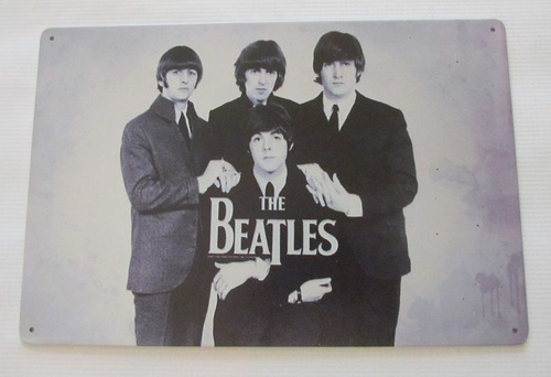 Poster Cartel Vintage The Beatles Decoracion Bar Casa Rock