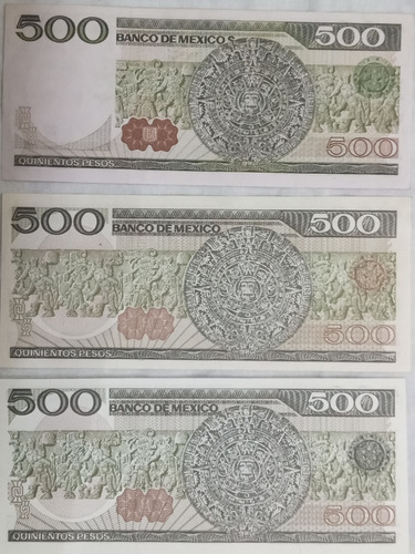 Billetes Coleccionables Mexicanos Set (Usado)